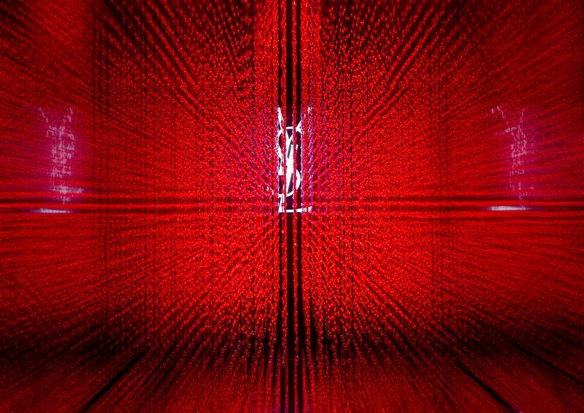 四川成都 3D 水晶灯光矩阵