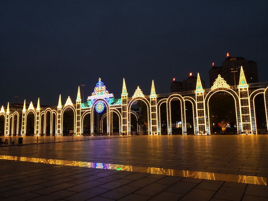  广东中山 古镇灯光文化节