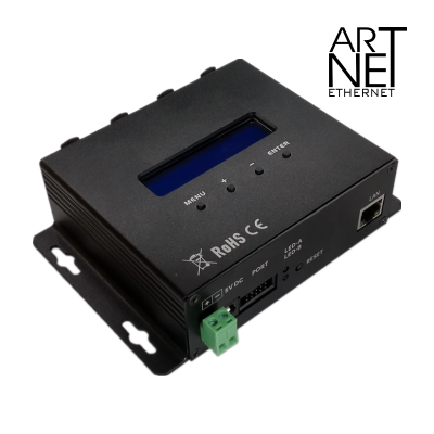 ARTNET-DMX4<br>双向Artnet-DMX转换器