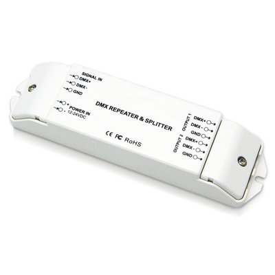 DMX-SP122S<br>一进两出DMX信号放大器