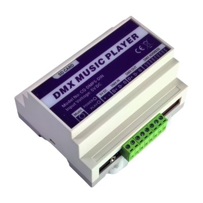 CQ-DMP5-DIN<br>导轨式DMX音乐播放器