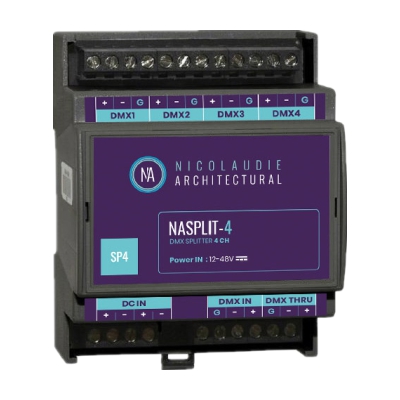 NASPLIT-4<br>DMX/RDM信号放大器