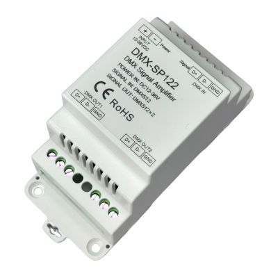 DMX-SP122<br>一进两出导轨式放大器