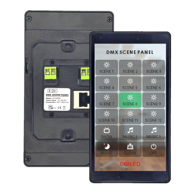 CQ-DSP05P<br>5.5寸POE智能场景面板